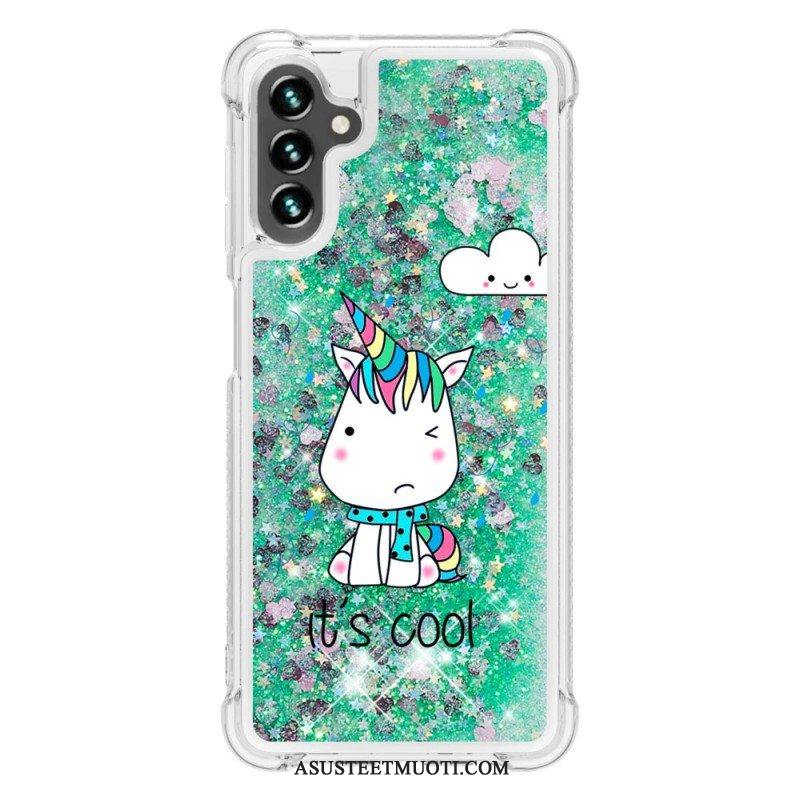 Case Samsung Galaxy A54 5G Kimaltelevat Yksisarviset