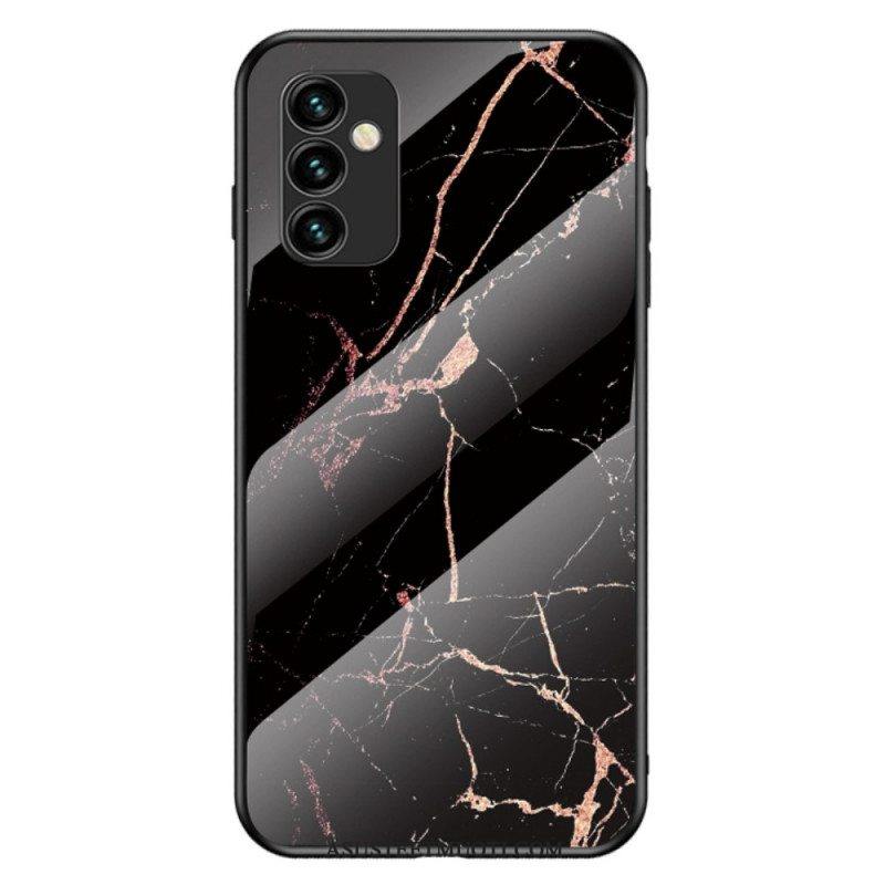 Case Samsung Galaxy M23 5G Marmorivärit Karkaistu Lasi