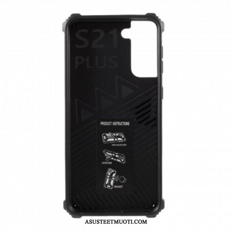 Case Samsung Galaxy S21 Plus 5G Bicolor Irrotettava Tuki