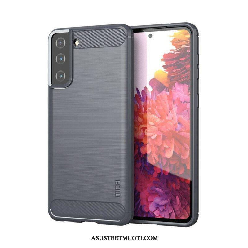 Case Samsung Galaxy S21 Plus 5G Mofi Harjattu Hiilikuitu