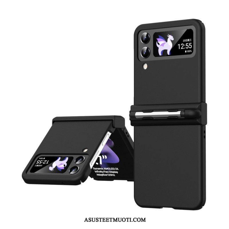 Case Samsung Galaxy Z Flip 4 Kotelot Flip Klassinen Kynällä