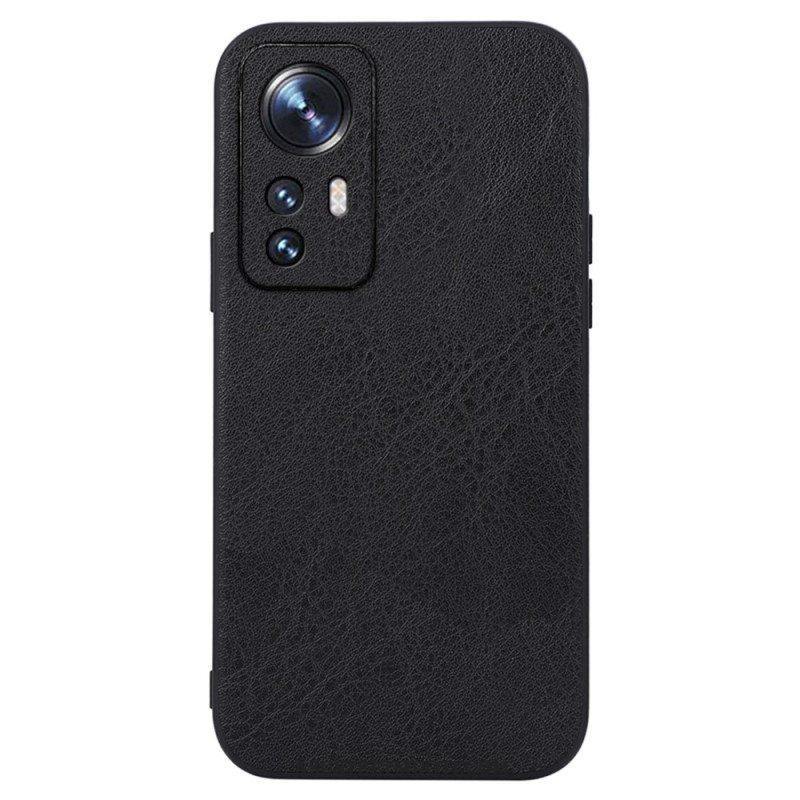 Case Xiaomi 12 / 12X Elegance Leather Effect