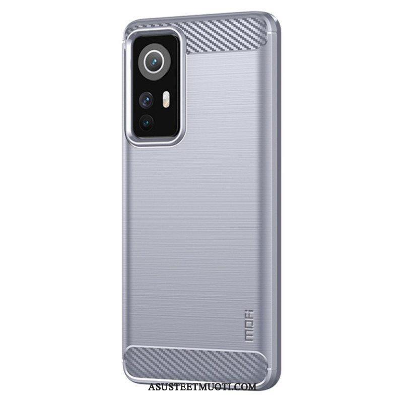 Case Xiaomi 12 / 12X Mofi Harjattu Hiilikuitu