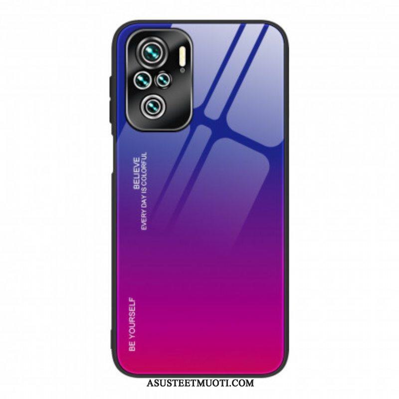 Case Xiaomi Redmi Note 10 Pro Karkaistu Lasi Ole Oma Itsesi