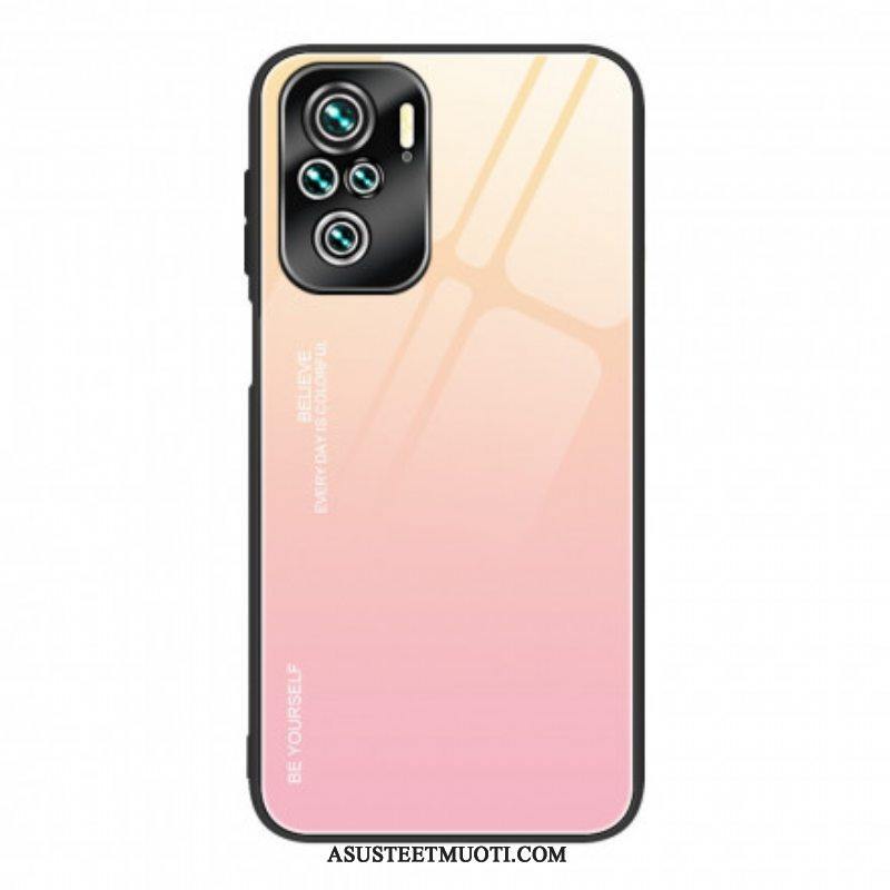 Case Xiaomi Redmi Note 10 Pro Karkaistu Lasi Ole Oma Itsesi