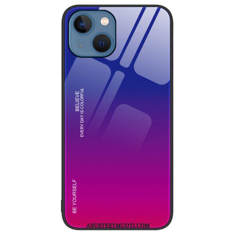 Case iPhone 14 Plus Karkaistu Lasi Ole Oma Itsesi