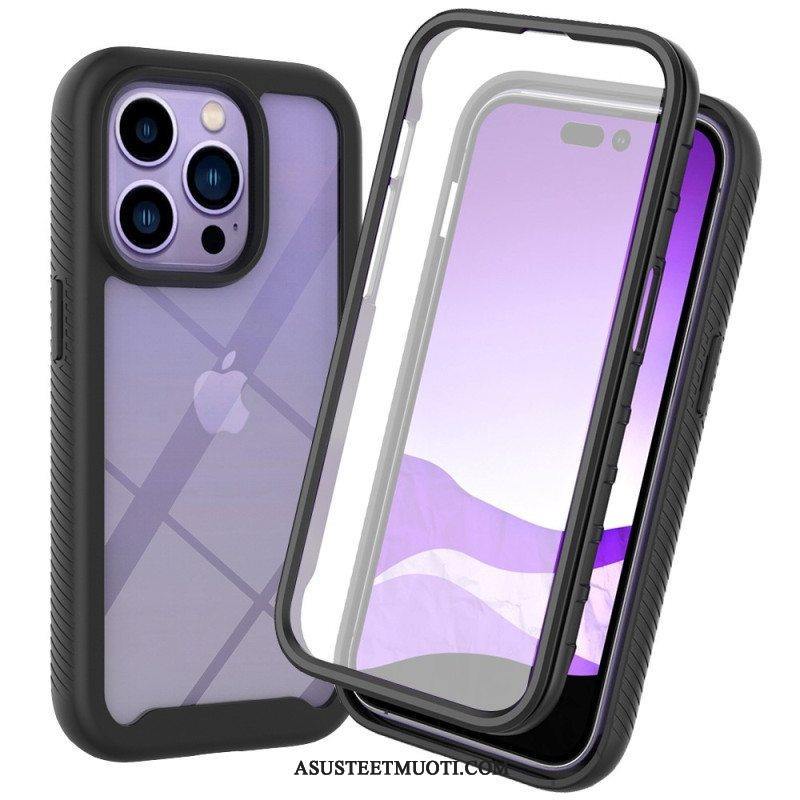 Case iPhone 14 Pro Max Hybridi Näytönsuojalla