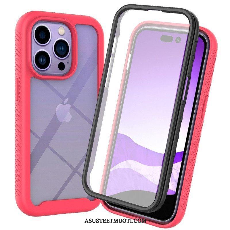 Case iPhone 14 Pro Max Hybridi Näytönsuojalla