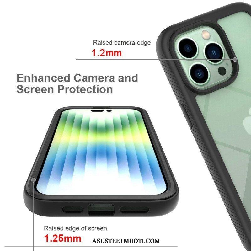 Case iPhone 14 Pro Max Hybridirunkoinen Puskuri