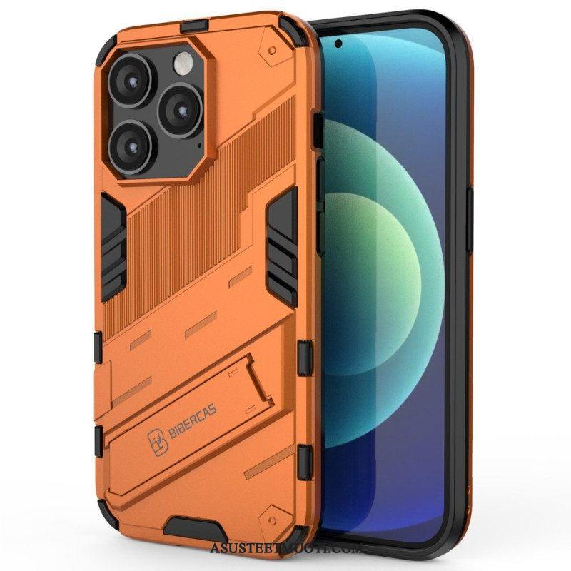 Case iPhone 14 Pro Max Pysty- Ja Vaakasuuntainen Irrotettava Tuki