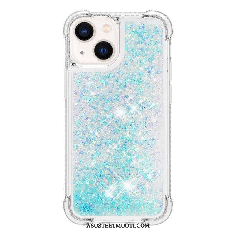 Case iPhone 15 Glitteriä