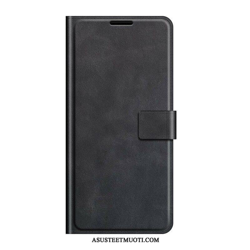 Flip Case Google Pixel 6 Pro Ohut Extreme Leather -efekti