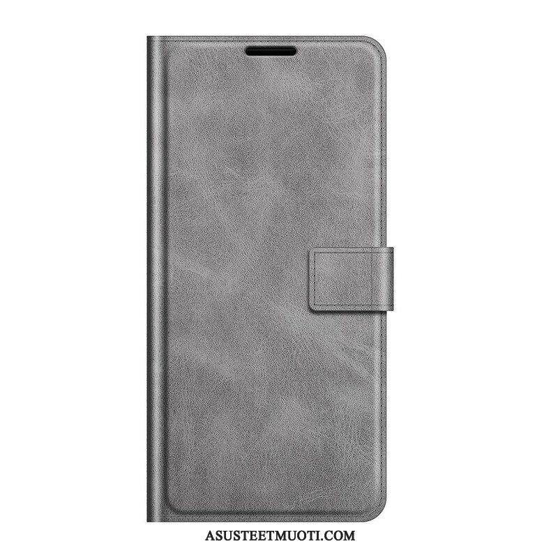 Flip Case Google Pixel 6 Pro Ohut Extreme Leather -efekti