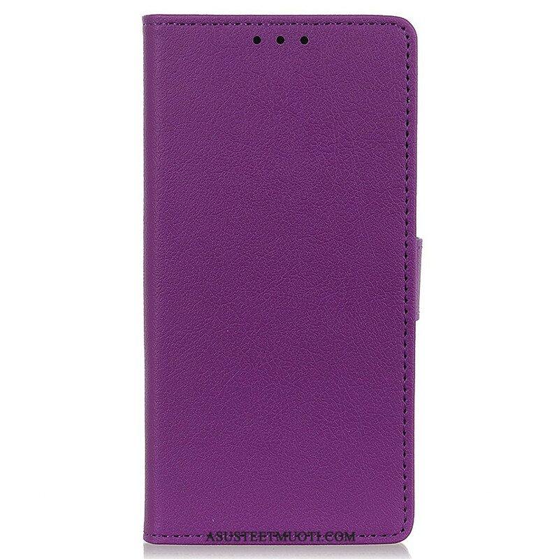 Flip Case Honor 50 Klassinen Nahkaefekti