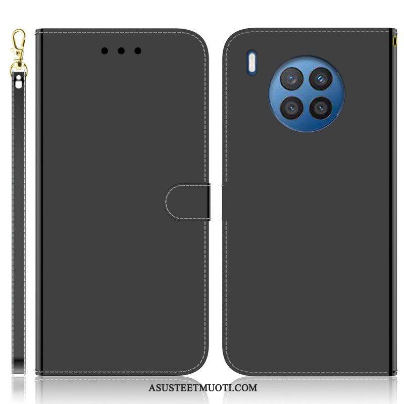 Flip Case Honor 50 Lite Keinonahkainen Peilin Kansi