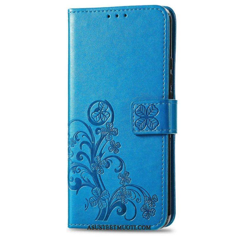 Flip Case Honor 70 Aasialaisia Kukkia