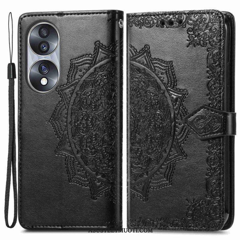 Flip Case Honor 70 Mandala Keskiaika