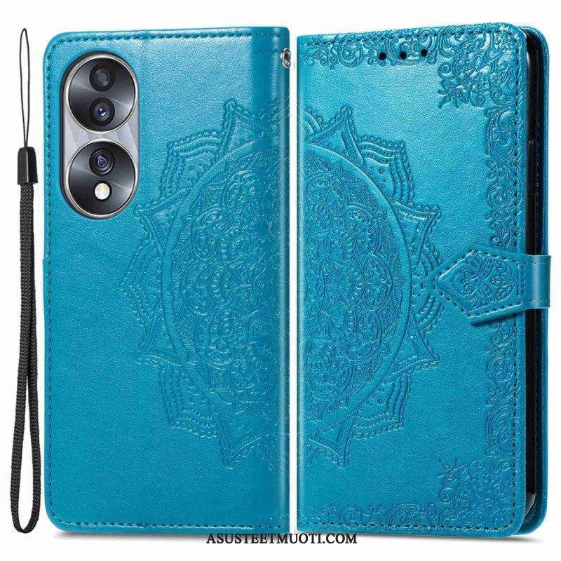 Flip Case Honor 70 Mandala Keskiaika