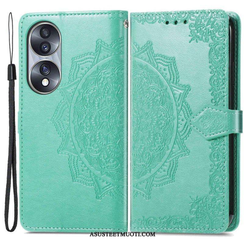 Flip Case Honor 70 Mandala Keskiaika