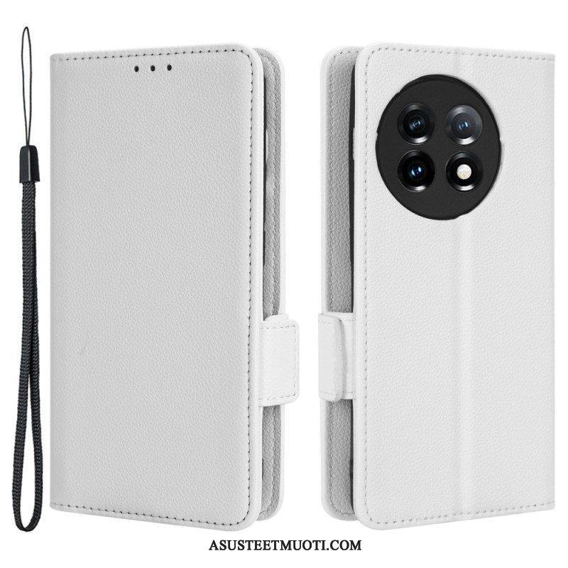 Flip Case OnePlus 11 5G Kotelot Flip Flap Double Uusia Värejä