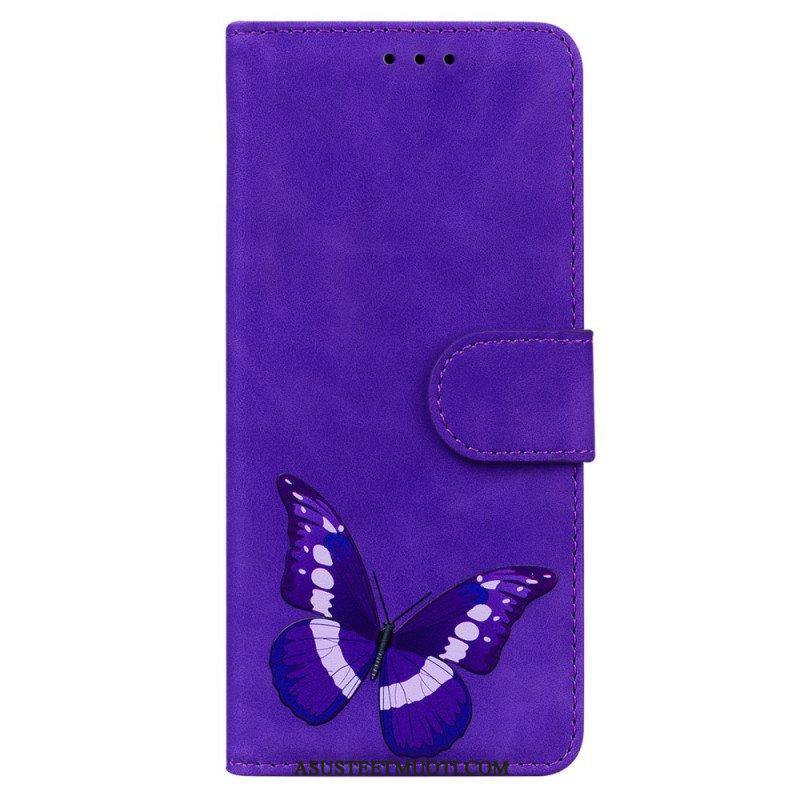 Flip Case OnePlus Nord CE 2 5G Huomaamaton Perhonen