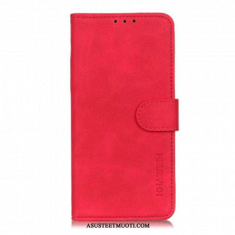 Flip Case OnePlus Nord CE 5G Khazneh Vintage Nahkaefekti