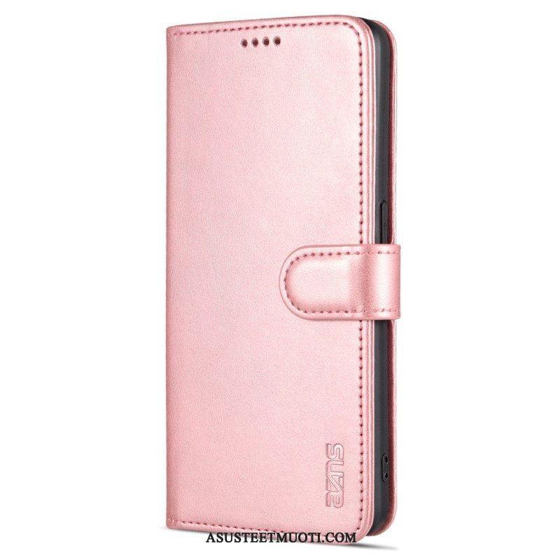 Flip Case Oppo Reno 8 Lite Azns-nahkamuotoilu