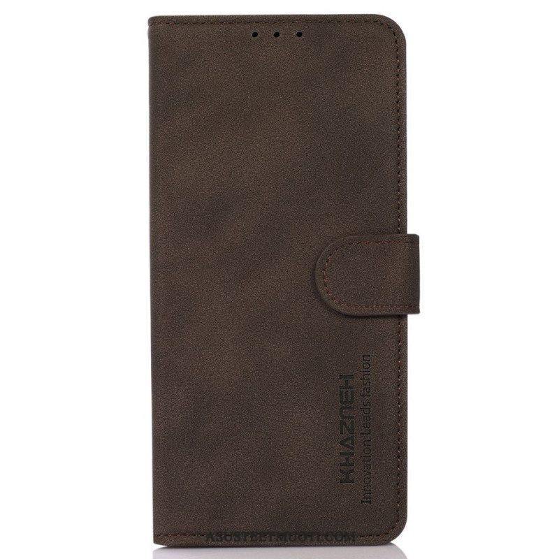 Flip Case Poco X4 GT Khazneh Fashion Leather Effect