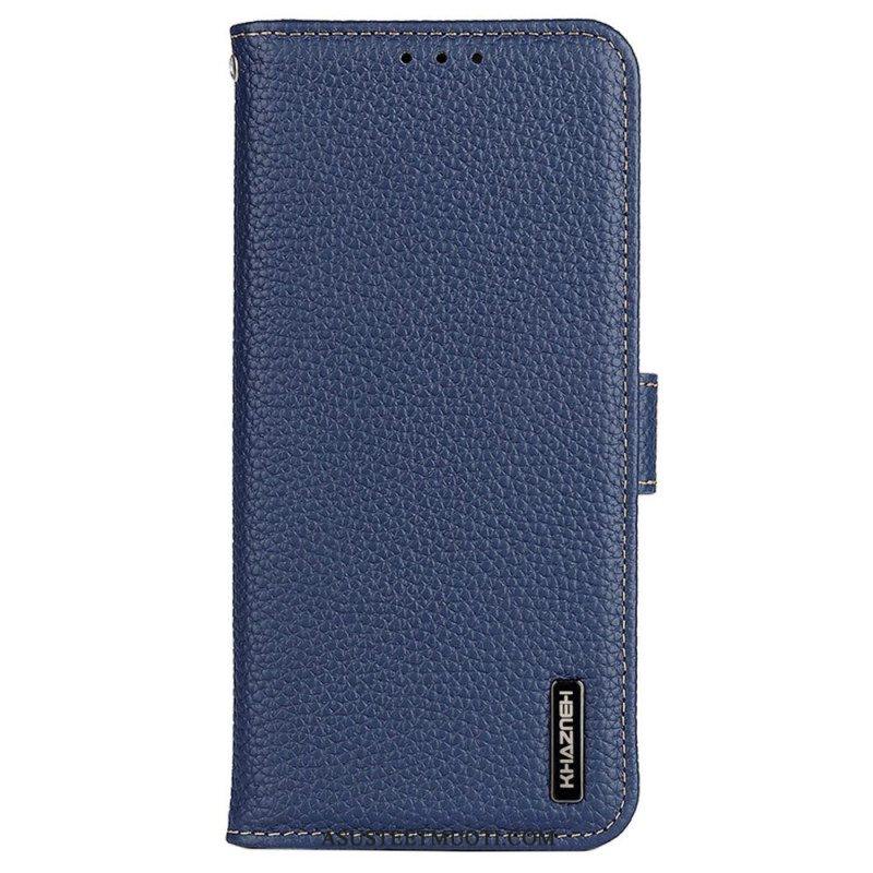 Flip Case Samsung Galaxy M13 Khazneh Litsi Nahka