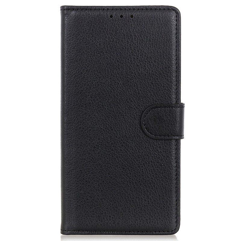 Flip Case Samsung Galaxy M13 Perinteinen Keinonahka