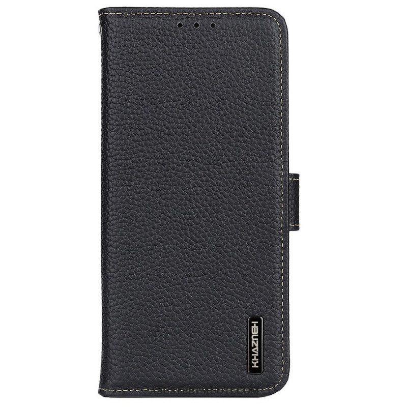 Flip Case Samsung Galaxy M33 5G Khazneh Litsi Nahka