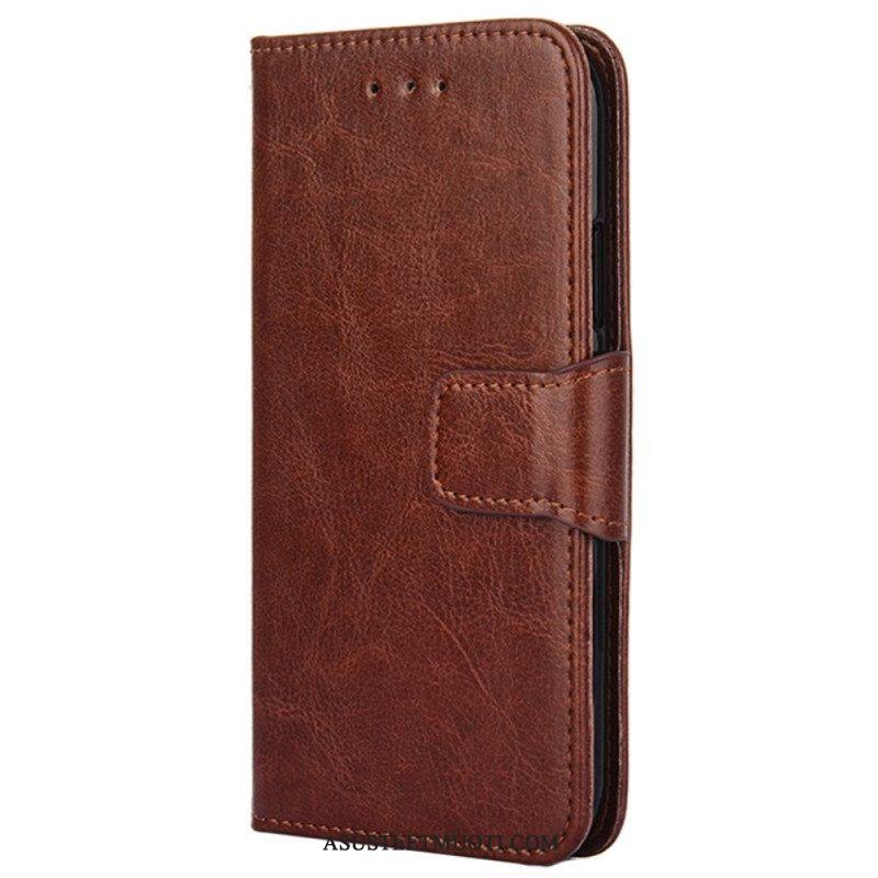 Flip Case Samsung Galaxy M53 5G Vintage Nahkaefekti