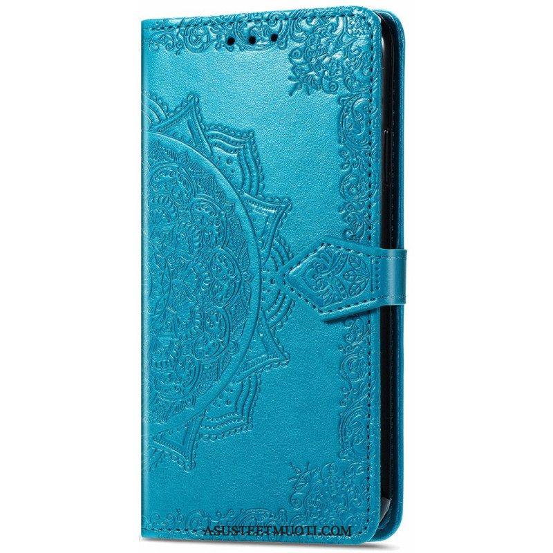 Flip Case Samsung Galaxy S22 Ultra 5G Mandala Keskiaika