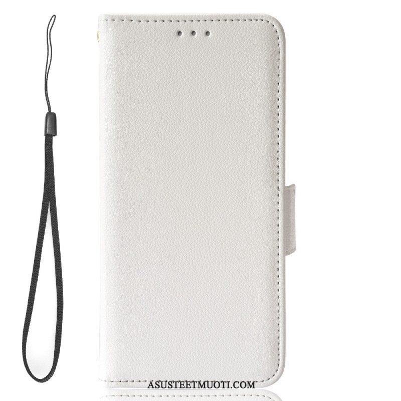 Flip Case Samsung Galaxy S23 5G Erittäin Ohut Kaksoislukko