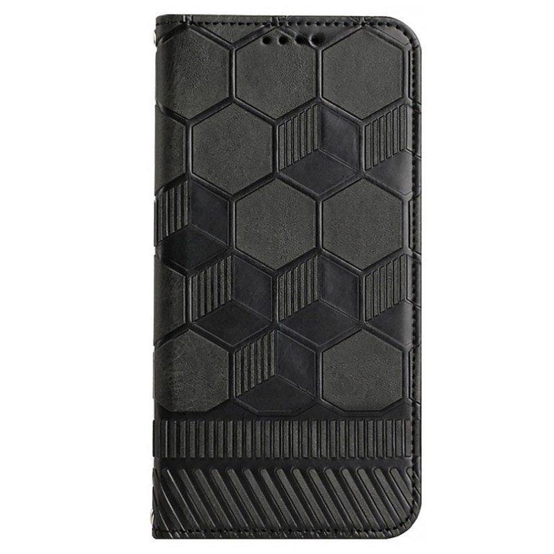 Flip Case Samsung Galaxy S23 5G Jalkapallon Kuvio