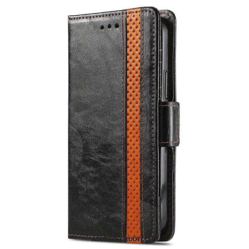 Flip Case Sony Xperia 1 IV Kaksivärinen Kaksoislukko