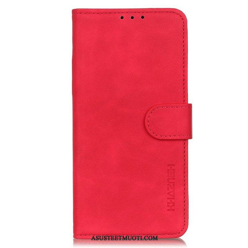 Flip Case Sony Xperia 10 IV Khazneh Vintage Nahkaefekti