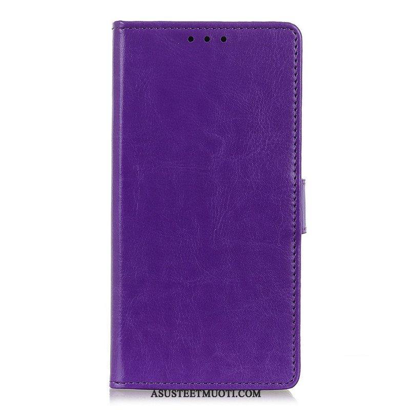 Flip Case Sony Xperia Pro-I Yksinkertainen Kiiltävä Nahkaefekti