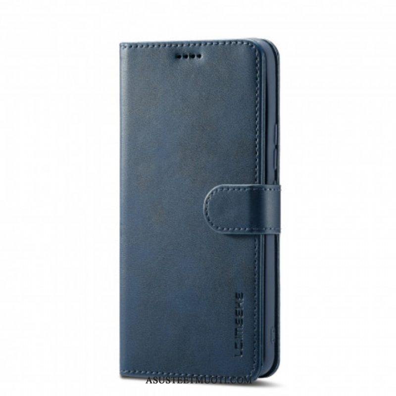 Flip Case Vivo V21 5G Lc.imeeke Nahkaefekti