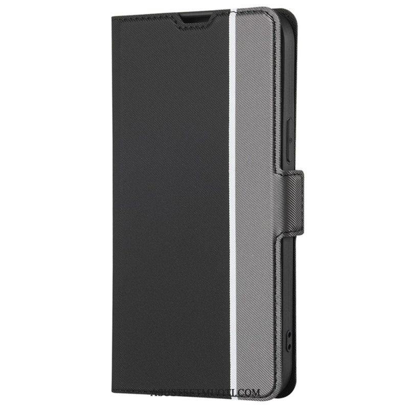 Flip Case Vivo X90 Pro Kaksisävyinen