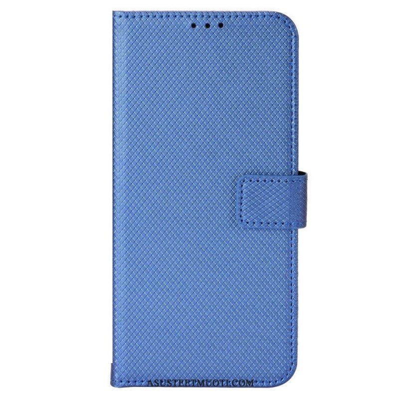 Flip Case Vivo Y22s Suojaketju Kuori Strappy-tyyli