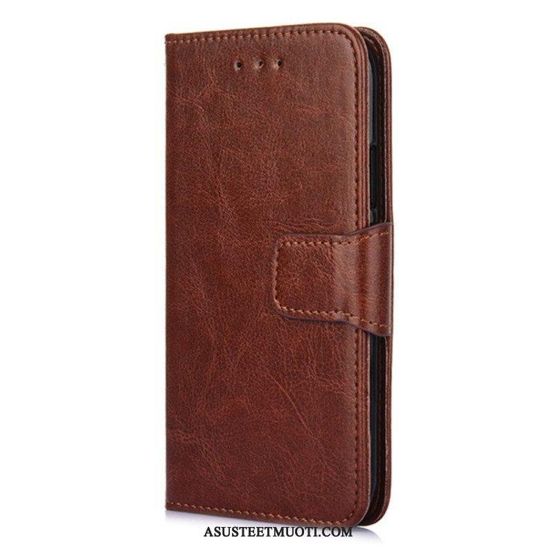 Flip Case Xiaomi 12 Pro Vintage Nahkatyyli