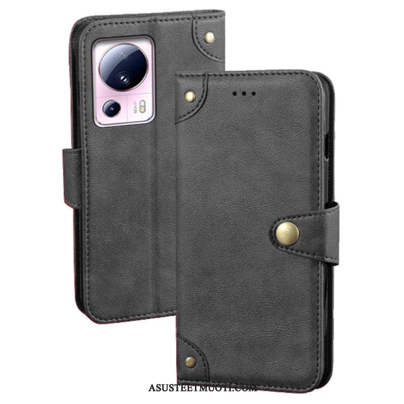 Flip Case Xiaomi 13 Lite Vintage Idewei