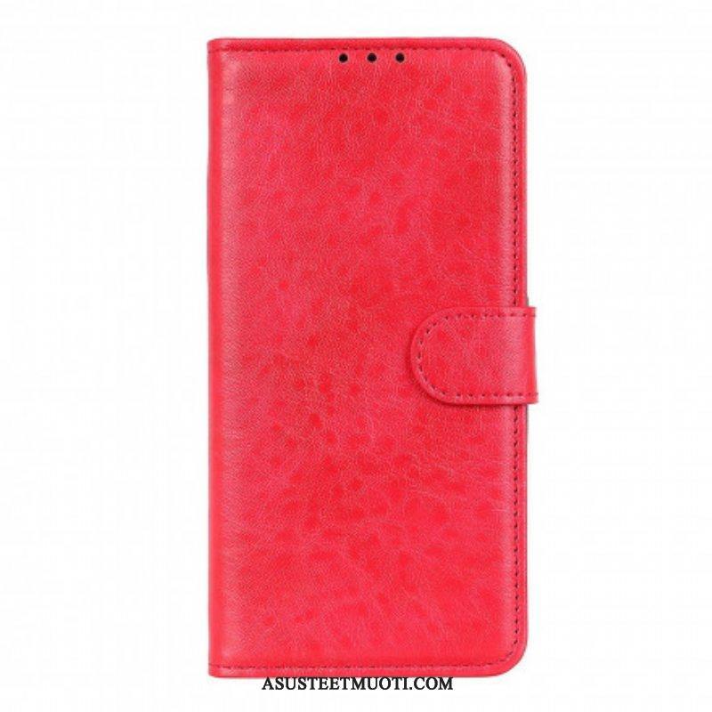 Flip Case Xiaomi Redmi Note 10 Pro Teksturoitu Keinonahka