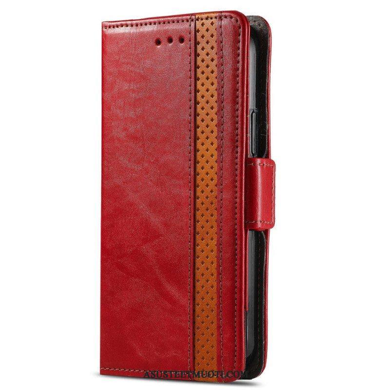 Flip Case Xiaomi Redmi Note 11 / 11S Kaksivärinen Kaksoislukko