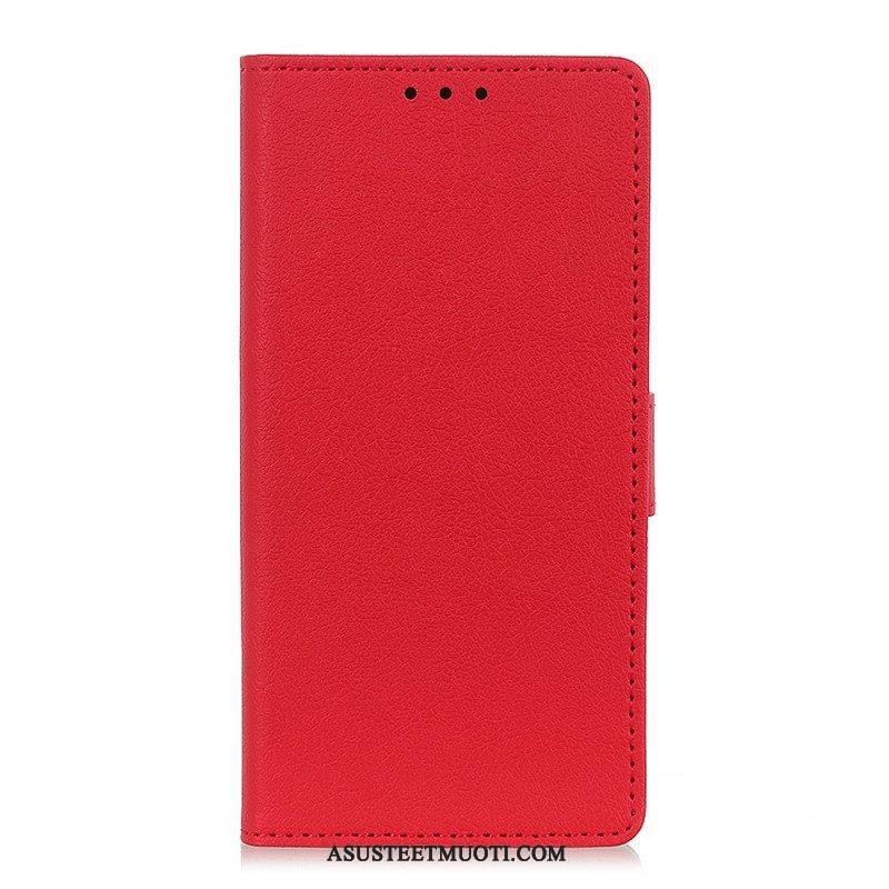 Flip Case Xiaomi Redmi Note 11 Pro Plus 5G Klassinen Nahkaefekti