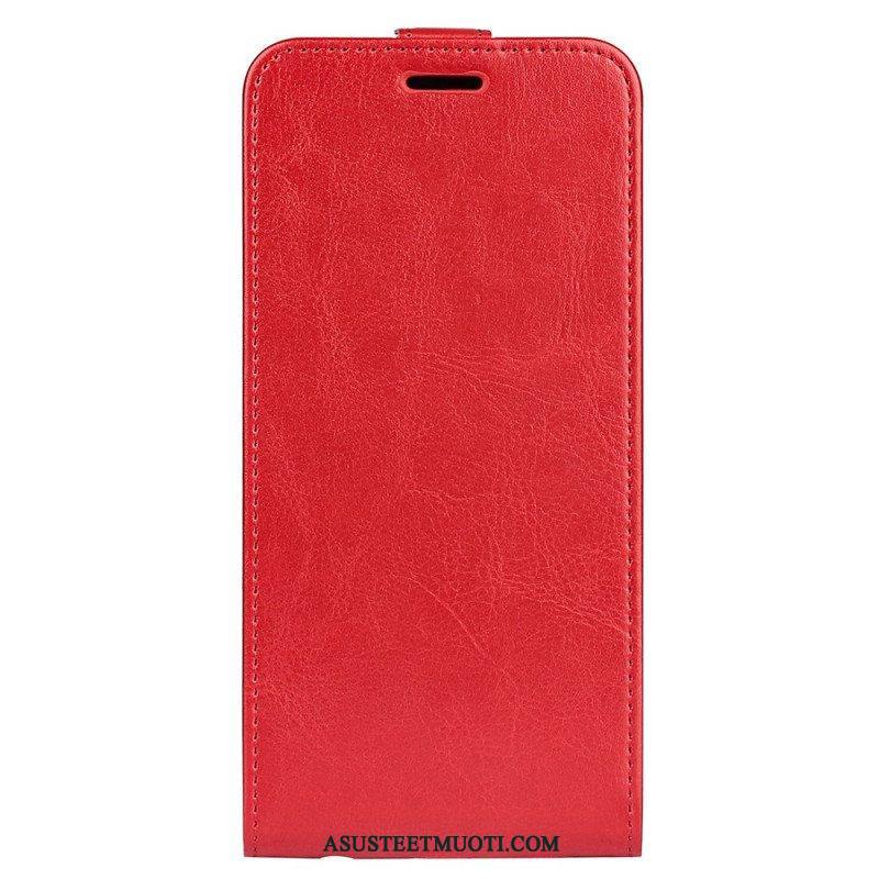 Flip Case Xiaomi Redmi Note 11 Pro Plus 5G Kotelot Flip Pystysuora Läppä Nahkaefekti