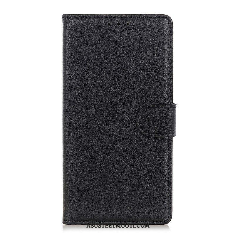 Flip Case Xiaomi Redmi Note 11 Pro Plus 5G Perinteinen Litsi-nahka