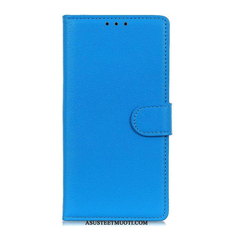 Flip Case Xiaomi Redmi Note 11 Pro Plus 5G Perinteinen Litsi-nahka