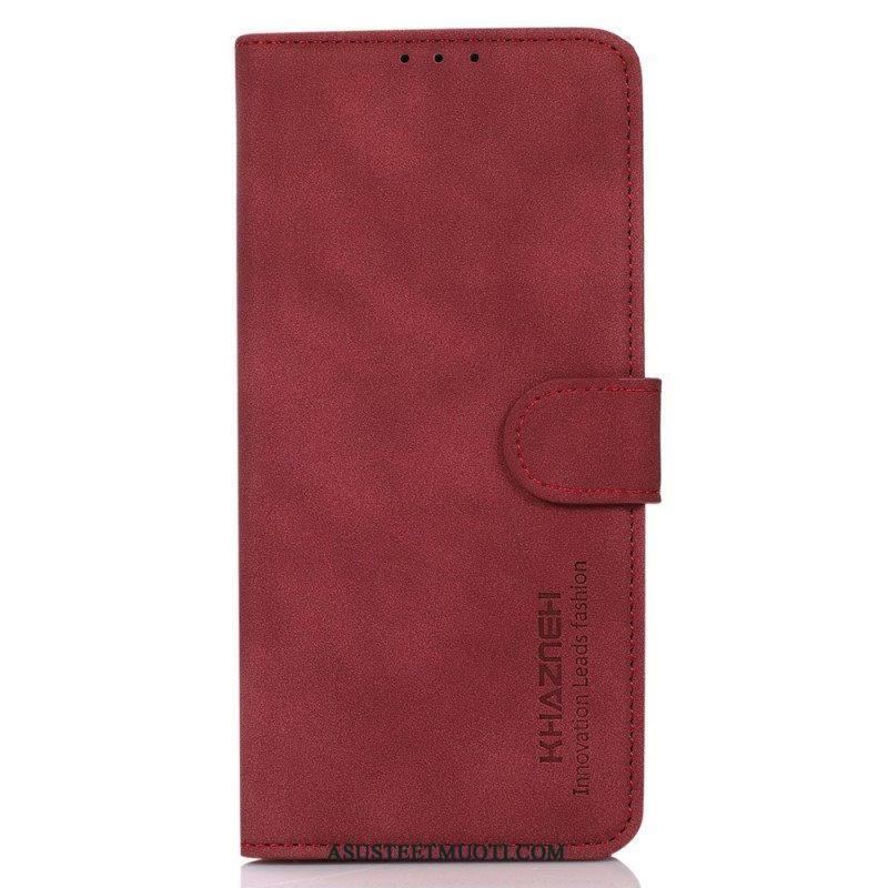 Flip Case Xiaomi Redmi Note 12 5G Khazneh Fashion Leather Effect